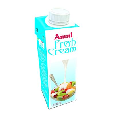 Amul Fresh Cream Tetra Pack, 250 ml