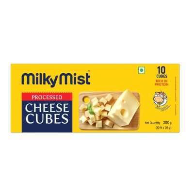 Milky Mist CHEESE CUBES 200GM