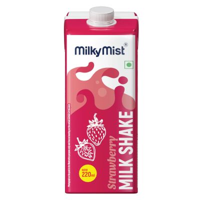 Milky Mist MILKSHAKE STRAWBERRY 220ML