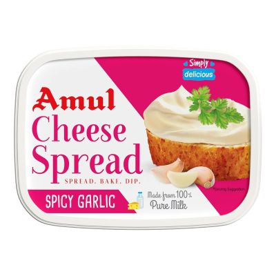 AMUL CHEESE SPREAD GARLIC 200 GM