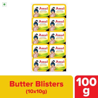 AMUL BUTTER SCHOOL PACK 10X10 G